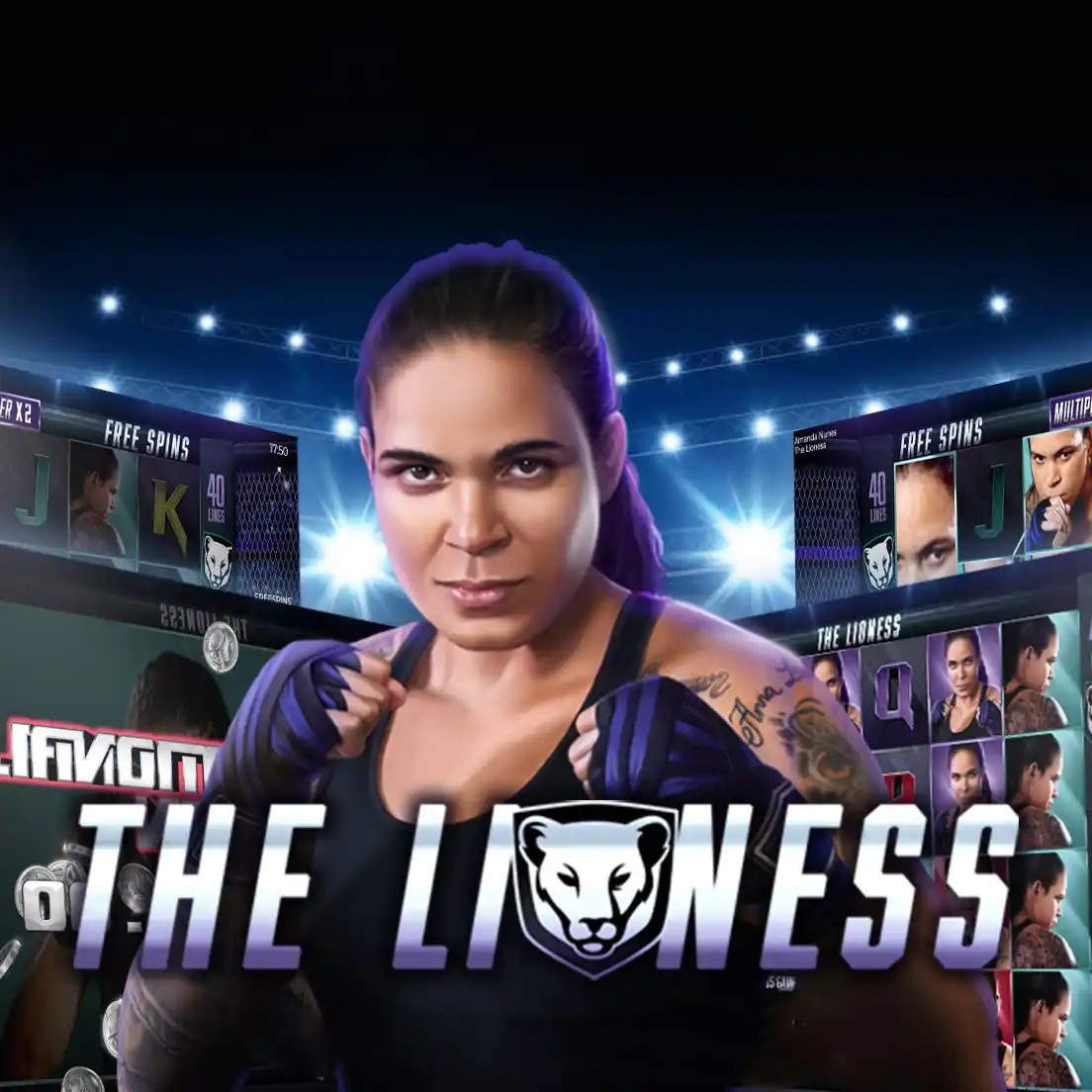 The Lioness slot logo by MGA Games at SG Casino